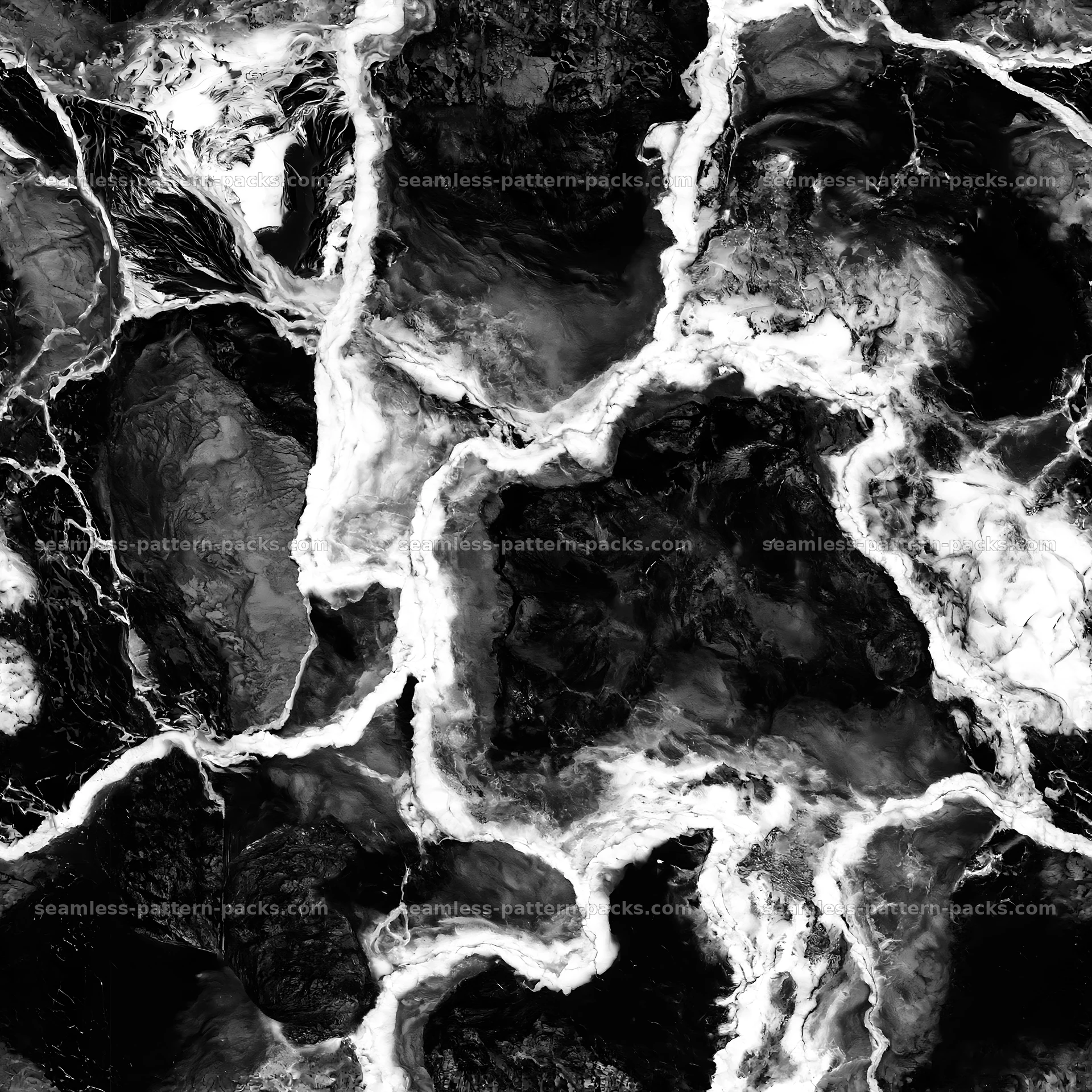 Modern abstract marble repeat pattern with layered color veins seamless pattern preview