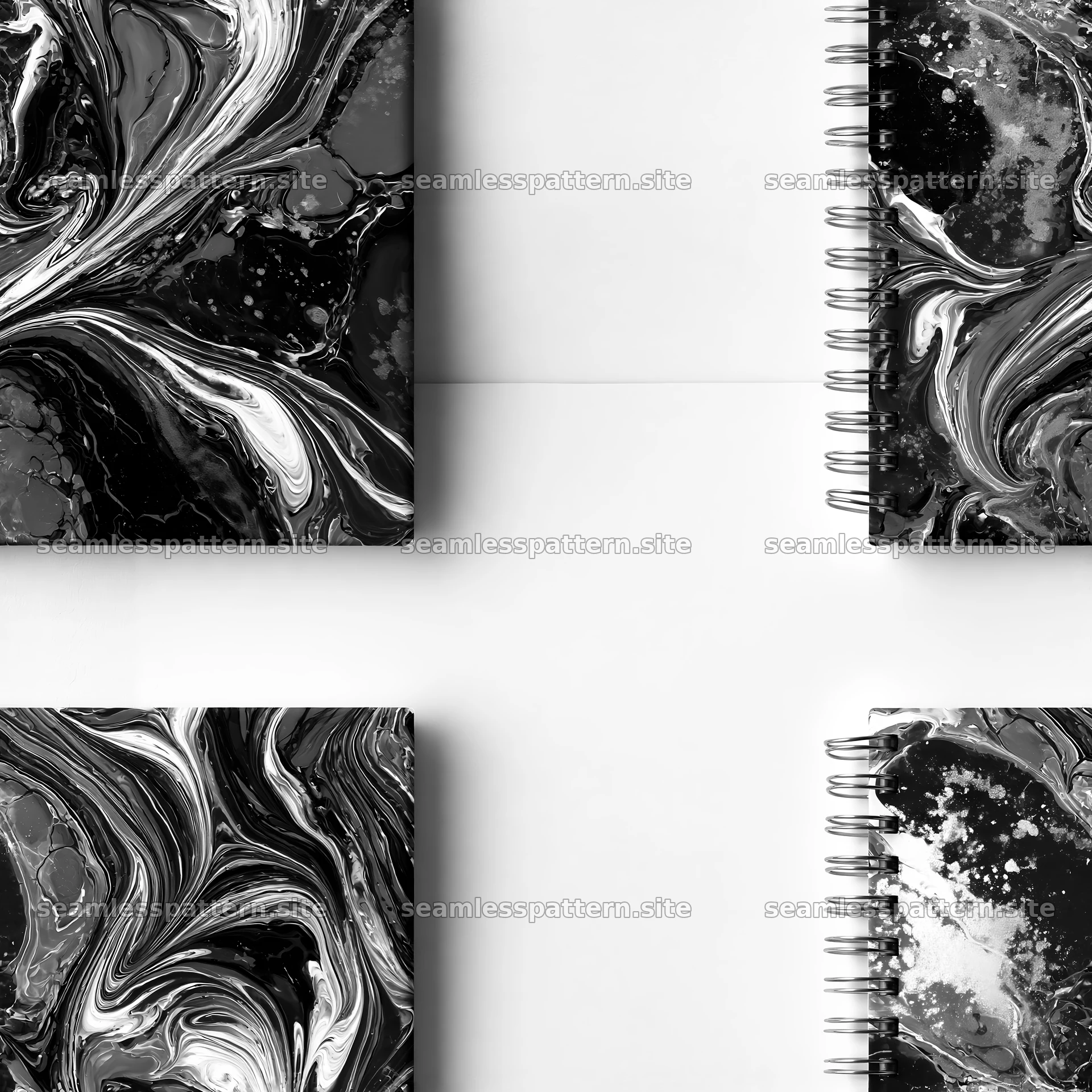 Elegant colorful marble seamless pattern for notebook stationery seamless pattern preview
