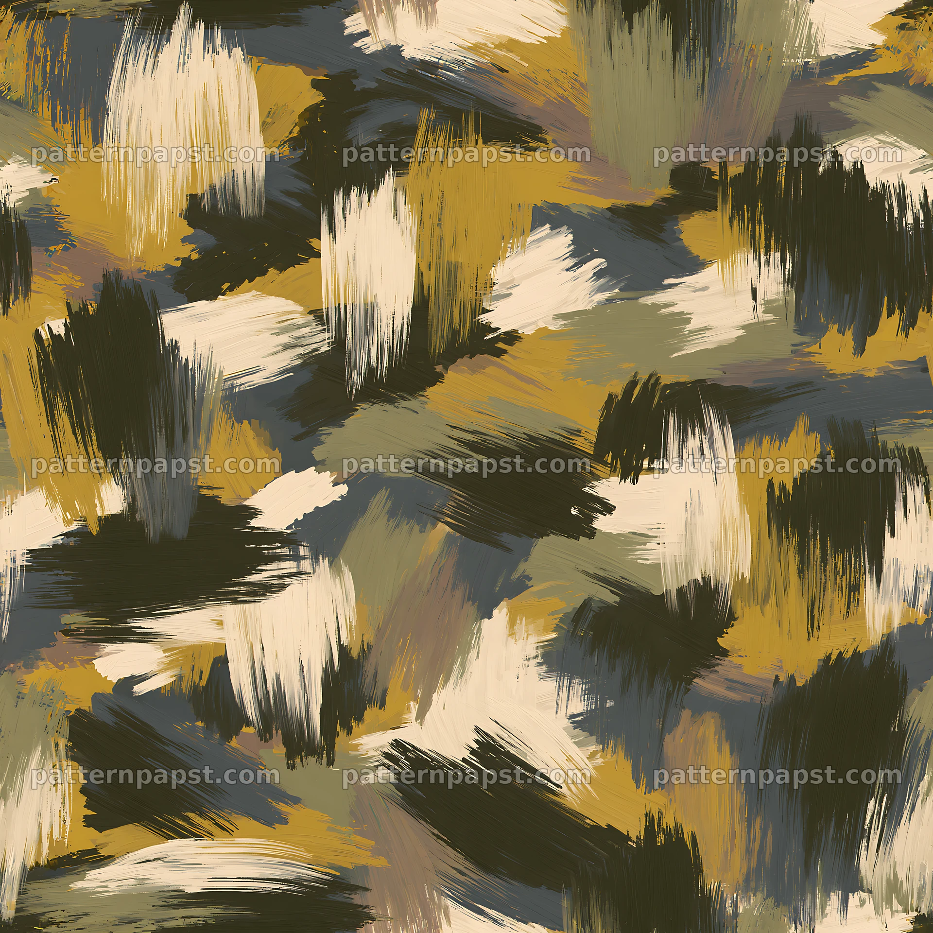 Seamless urban camouflage brushstroke pattern for textiles seamless pattern preview