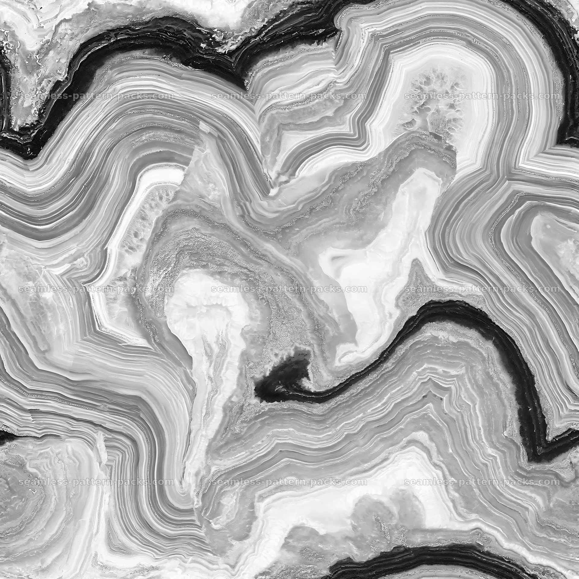Modern abstract marble repeat pattern with layered color veins seamless pattern preview