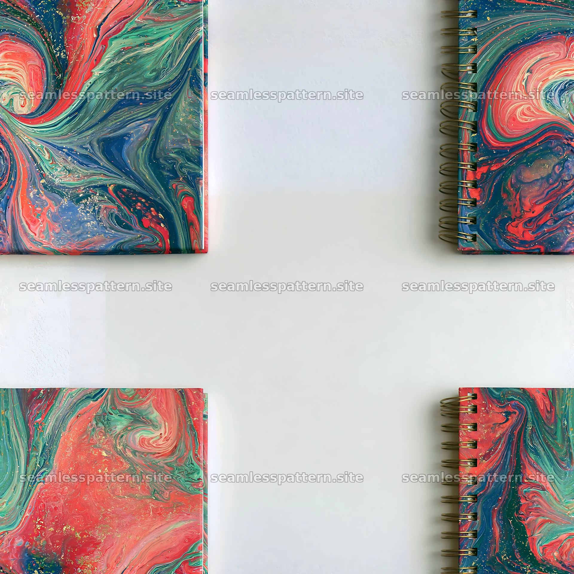 Elegant colorful marble seamless pattern for notebook stationery seamless pattern preview