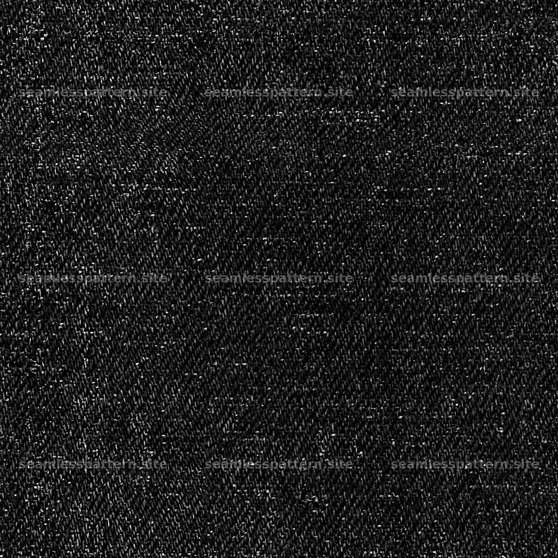 Seamless stretch denim texture pattern in black seamless pattern preview