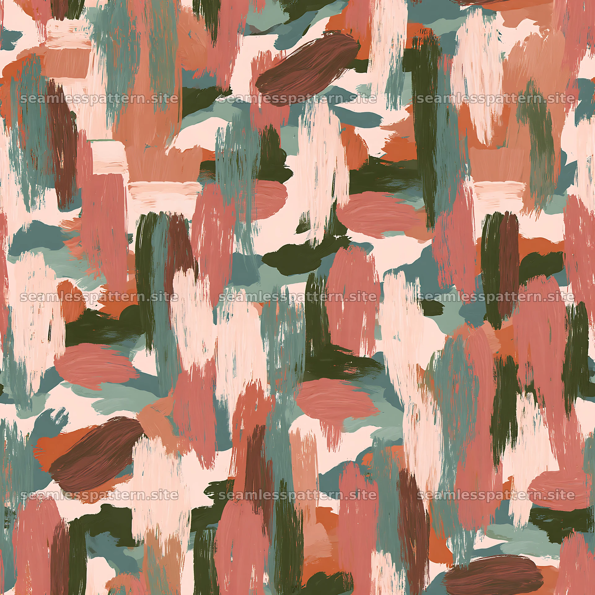 Seamless urban camouflage brushstroke pattern for fabric and wallpaper seamless pattern preview