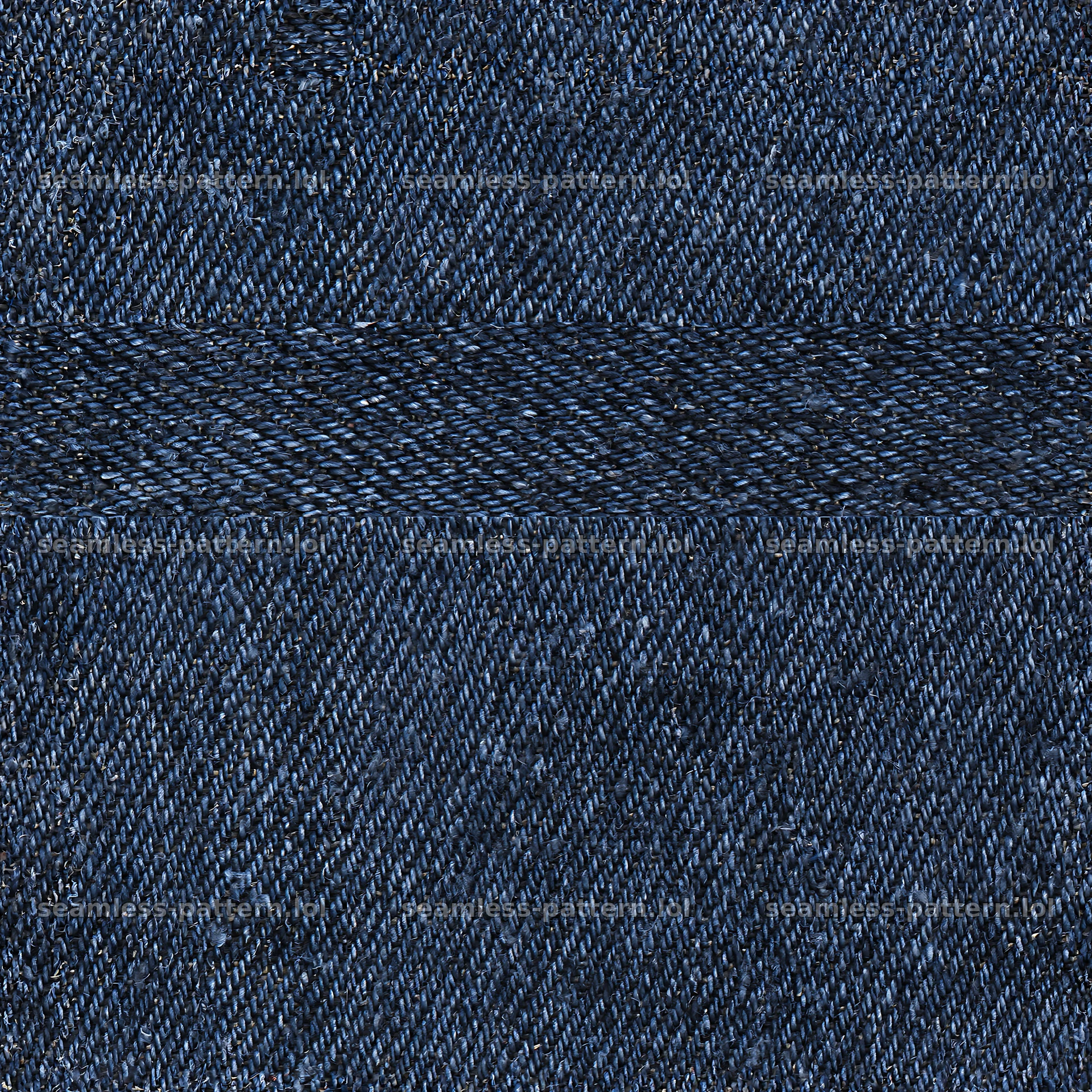 Seamless dark wash denim texture for fabric and wallpaper seamless pattern preview