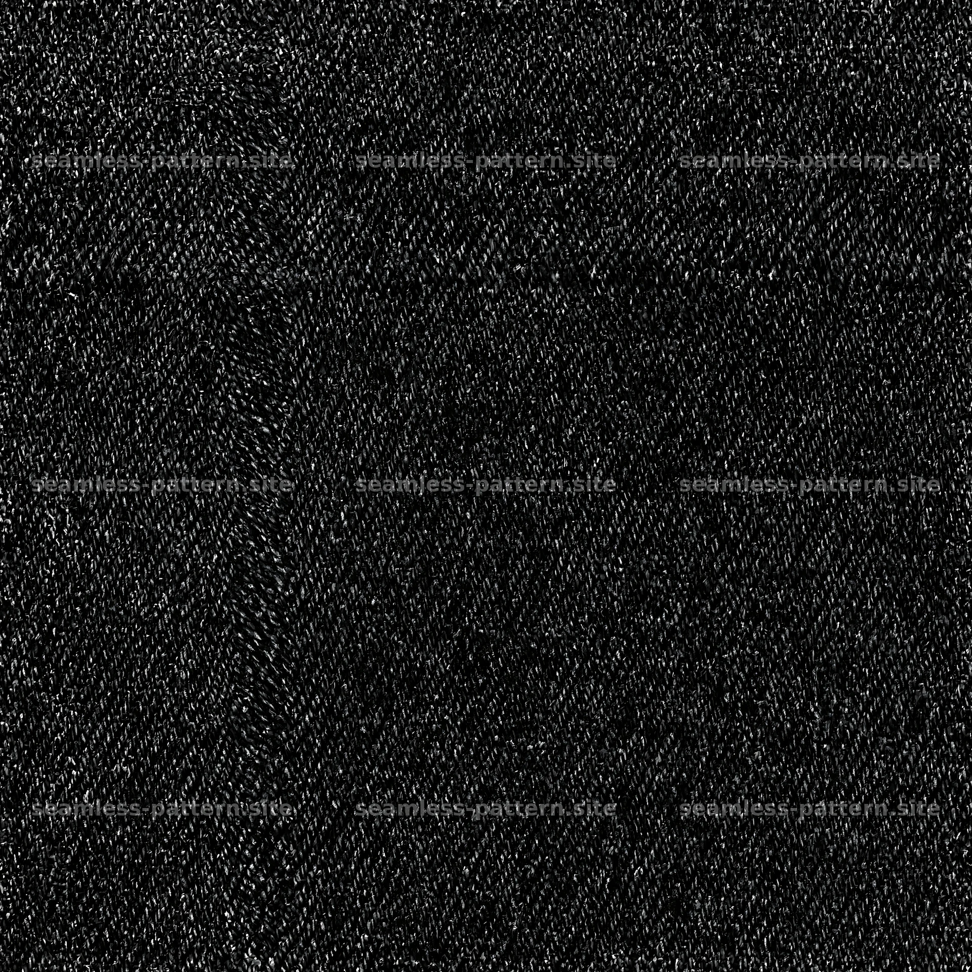Seamless stretch denim texture pattern in black seamless pattern preview