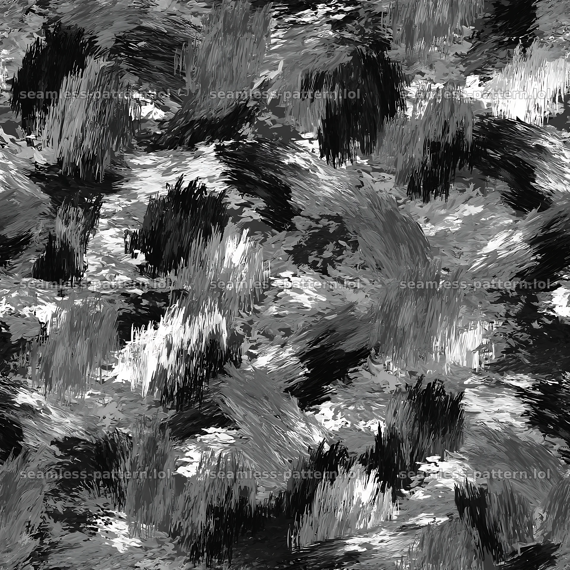 Seamless woodland camouflage brushstroke pattern seamless pattern preview