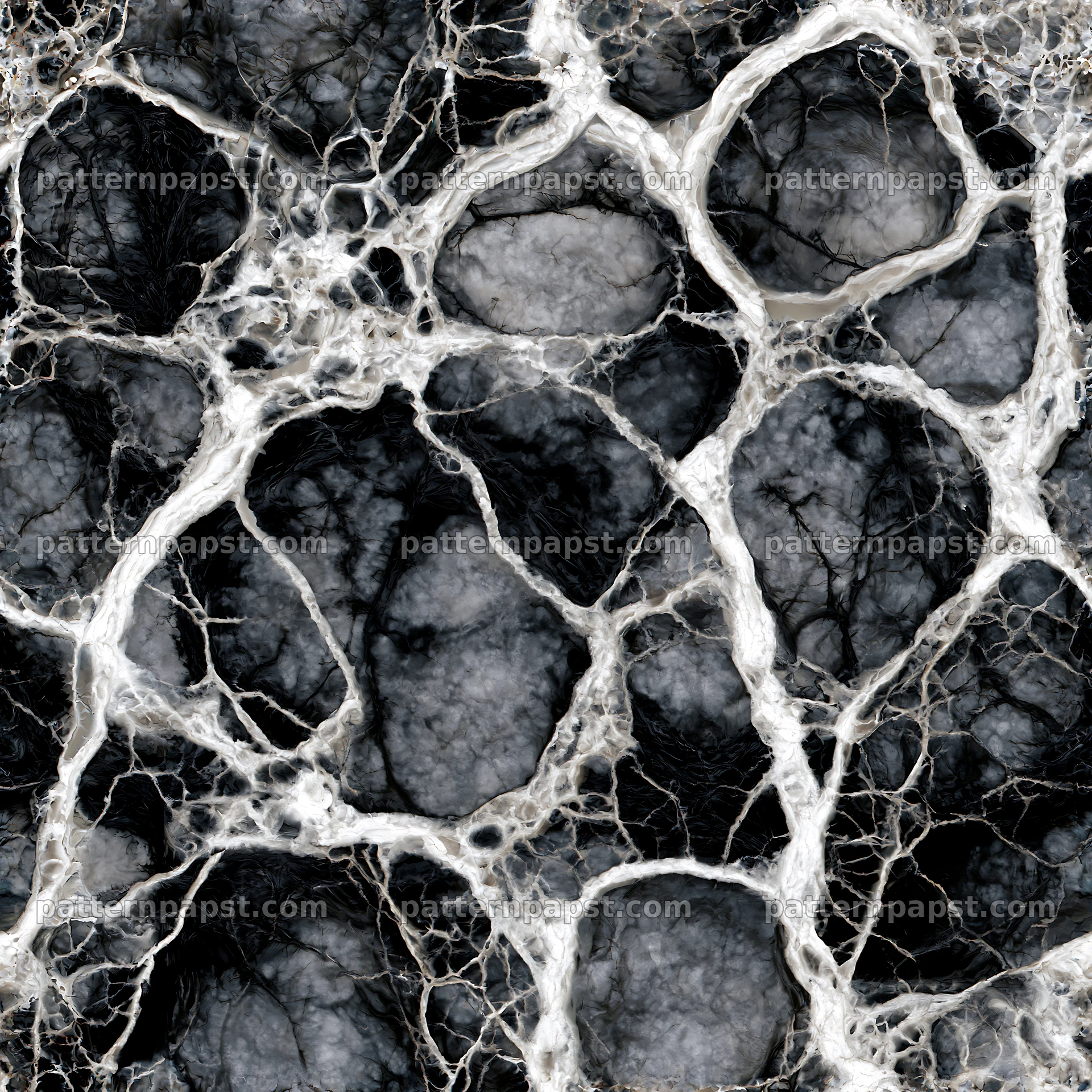 Modern abstract marble repeat pattern with layered color veins seamless pattern preview