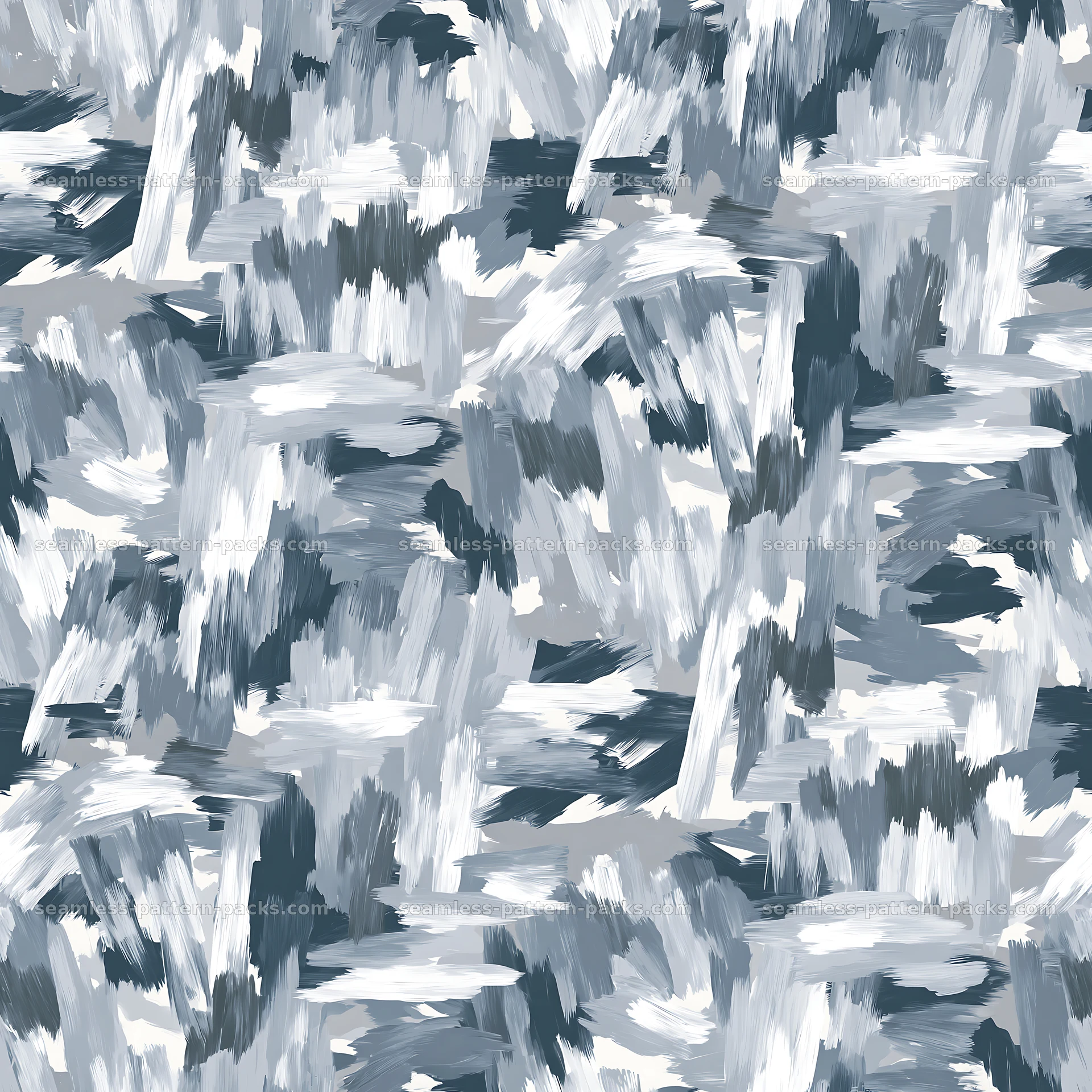 Arctic camouflage brushstroke pattern for fabric and wallpaper seamless pattern preview