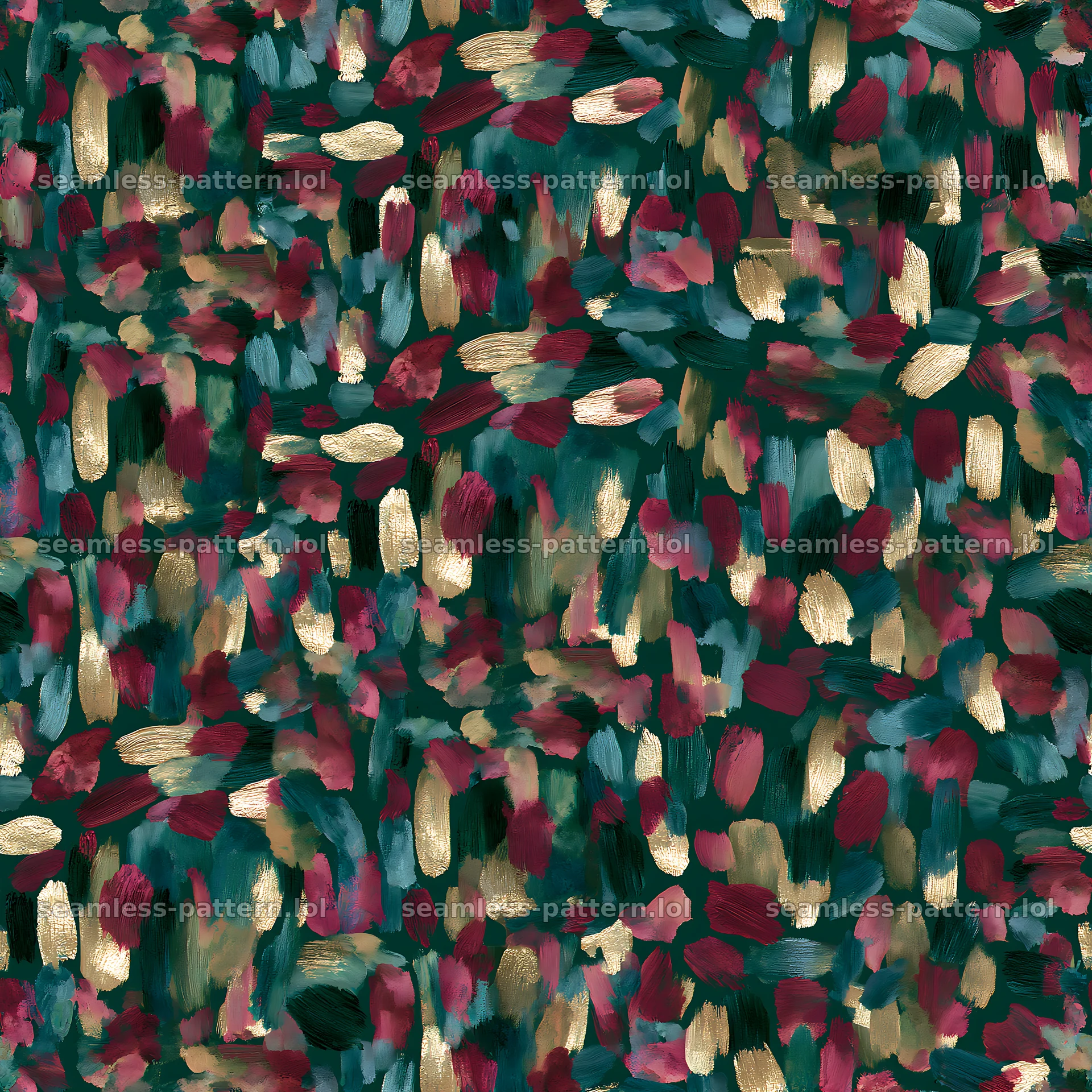 Seamless watercolor camouflage brushstroke pattern for textiles seamless pattern preview