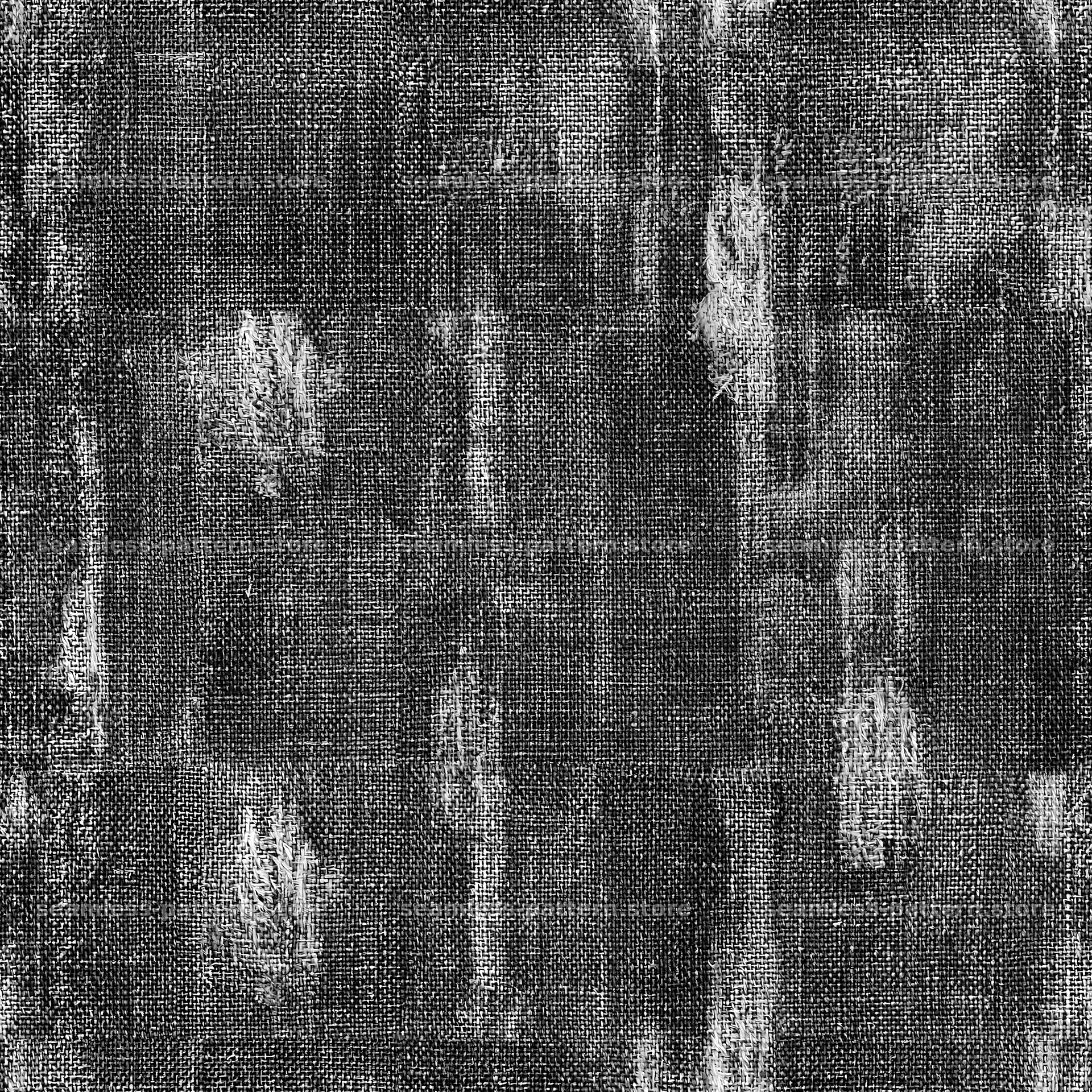 Seamless distressed denim pattern in black and white seamless pattern preview