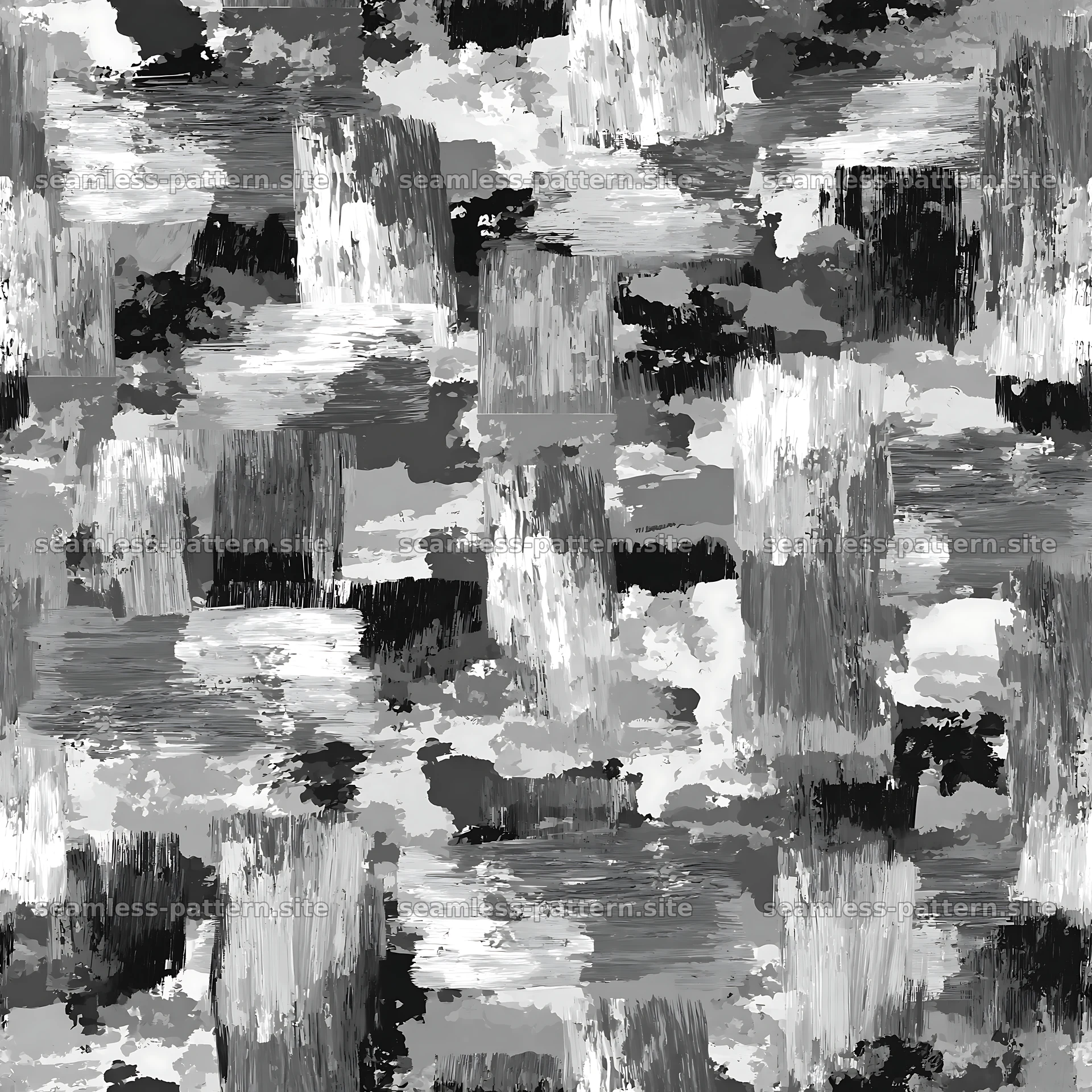 Seamless gray camouflage brushstroke pattern for textiles seamless pattern preview