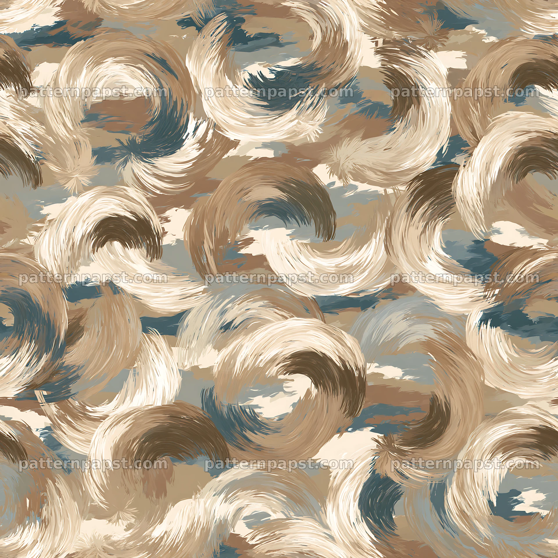 Seamless beige camouflage brushstroke pattern seamless pattern preview