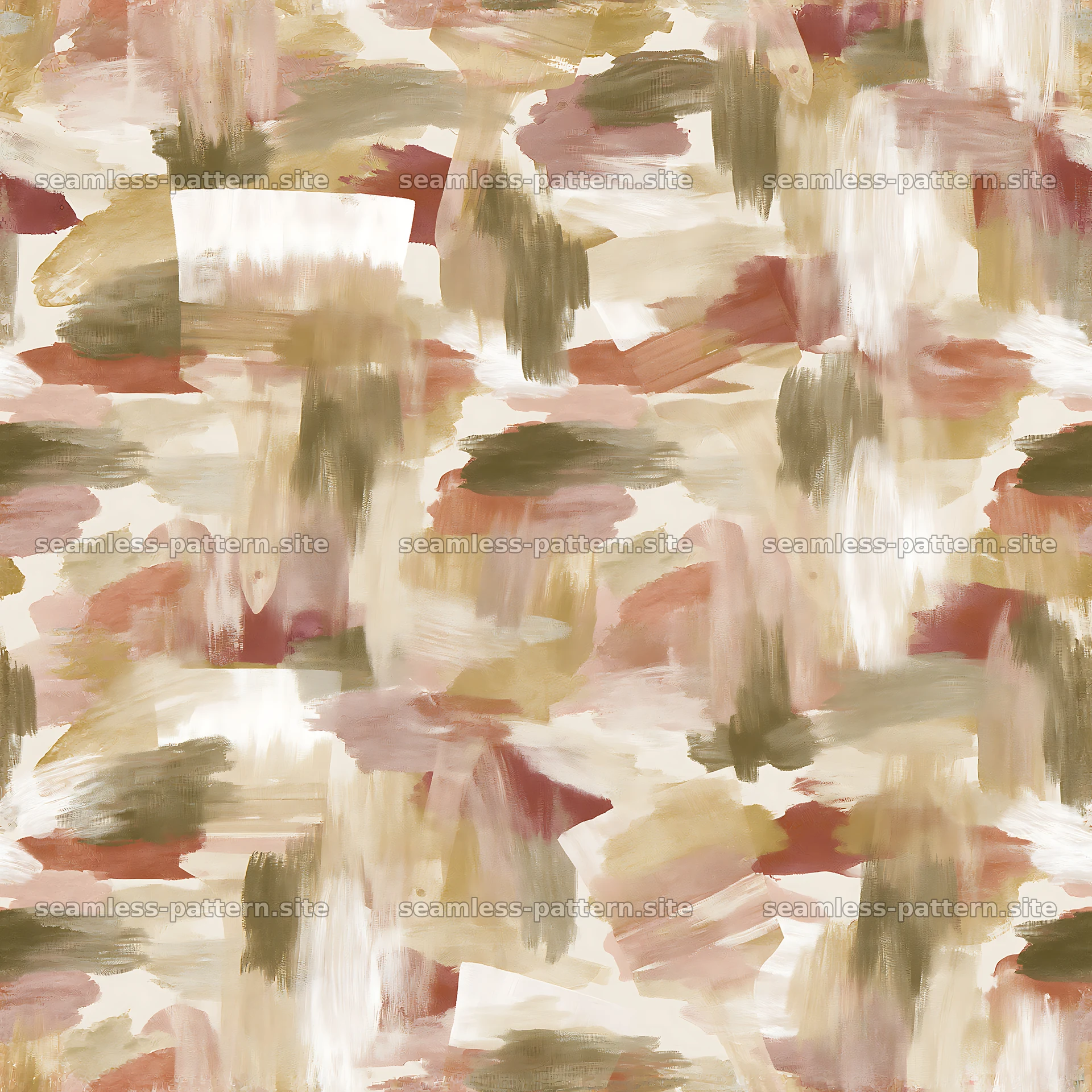 Beige camouflage brushstroke pattern for fabric and wallpaper seamless pattern preview