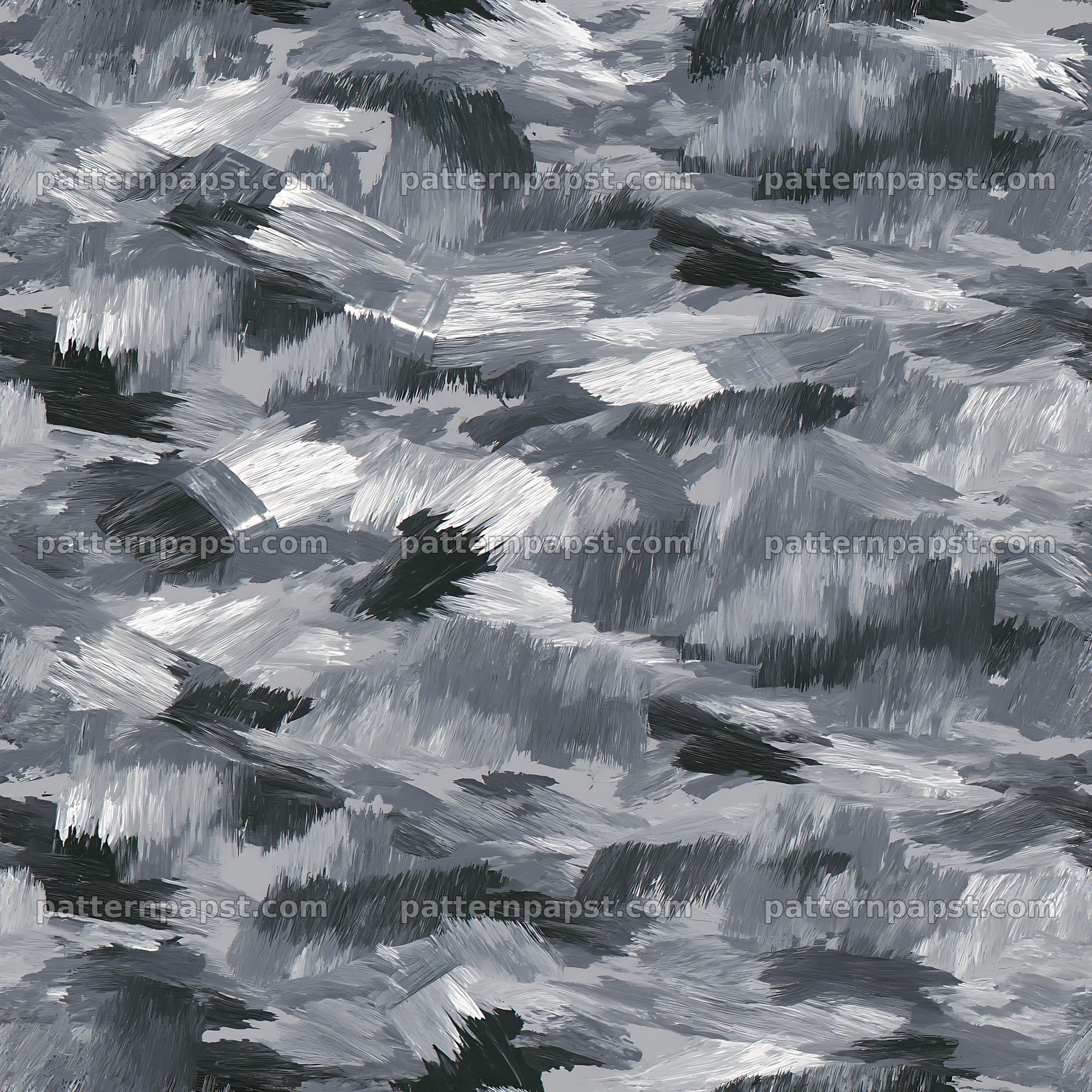 Seamless gray camouflage brushstroke pattern for fabric and wallpaper seamless pattern preview