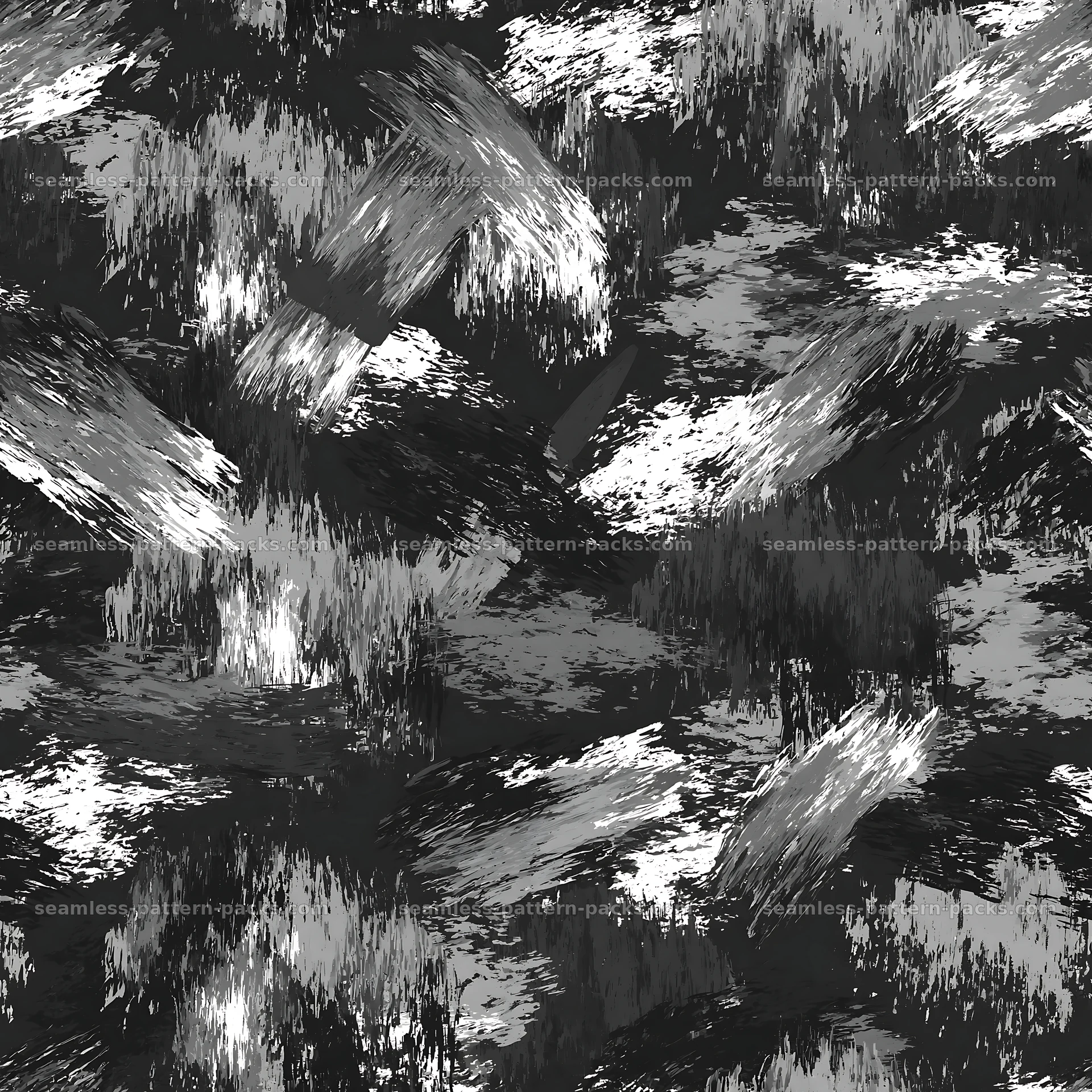 Seamless olive camouflage brushstroke pattern for textiles seamless pattern preview