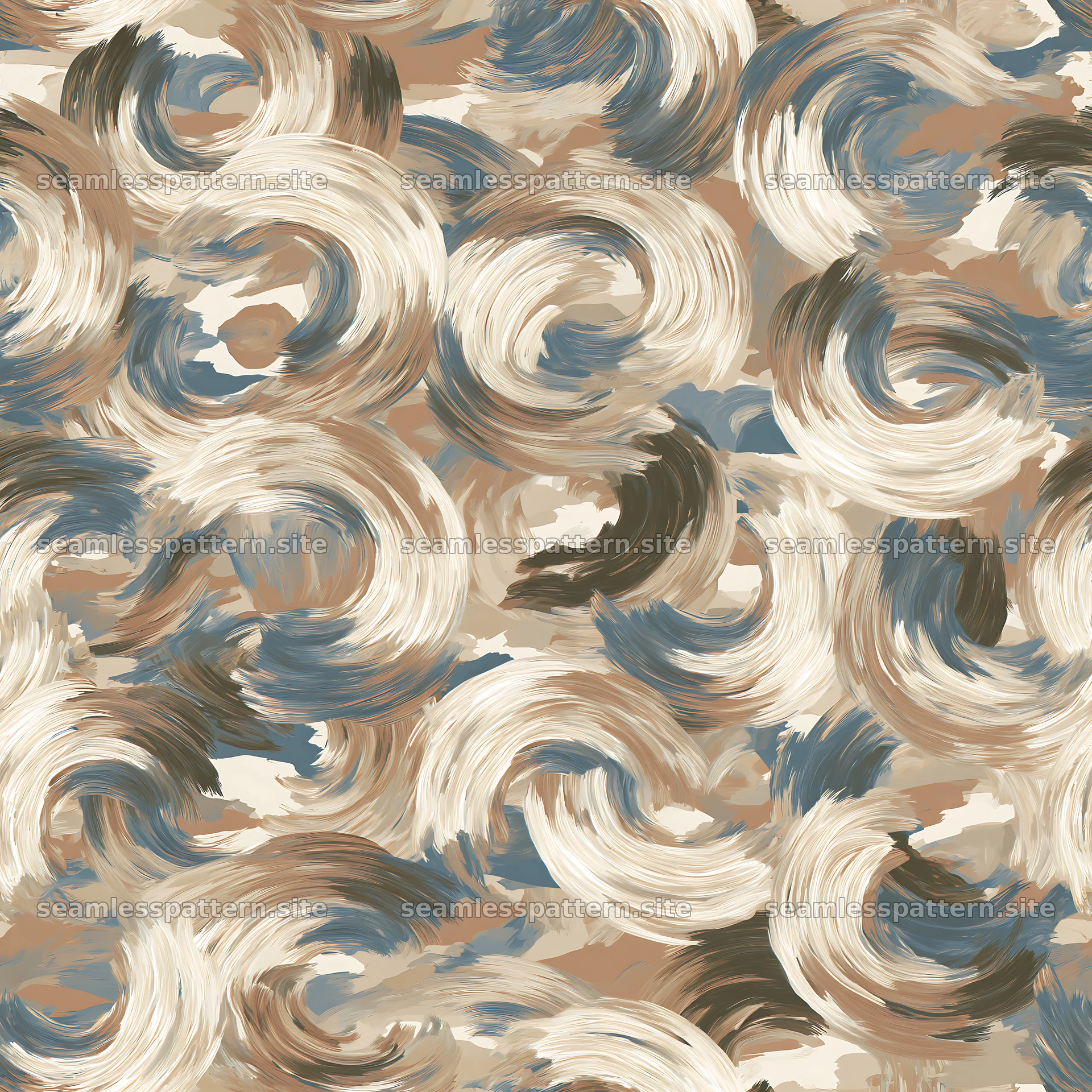 Seamless beige camouflage brushstroke pattern seamless pattern preview