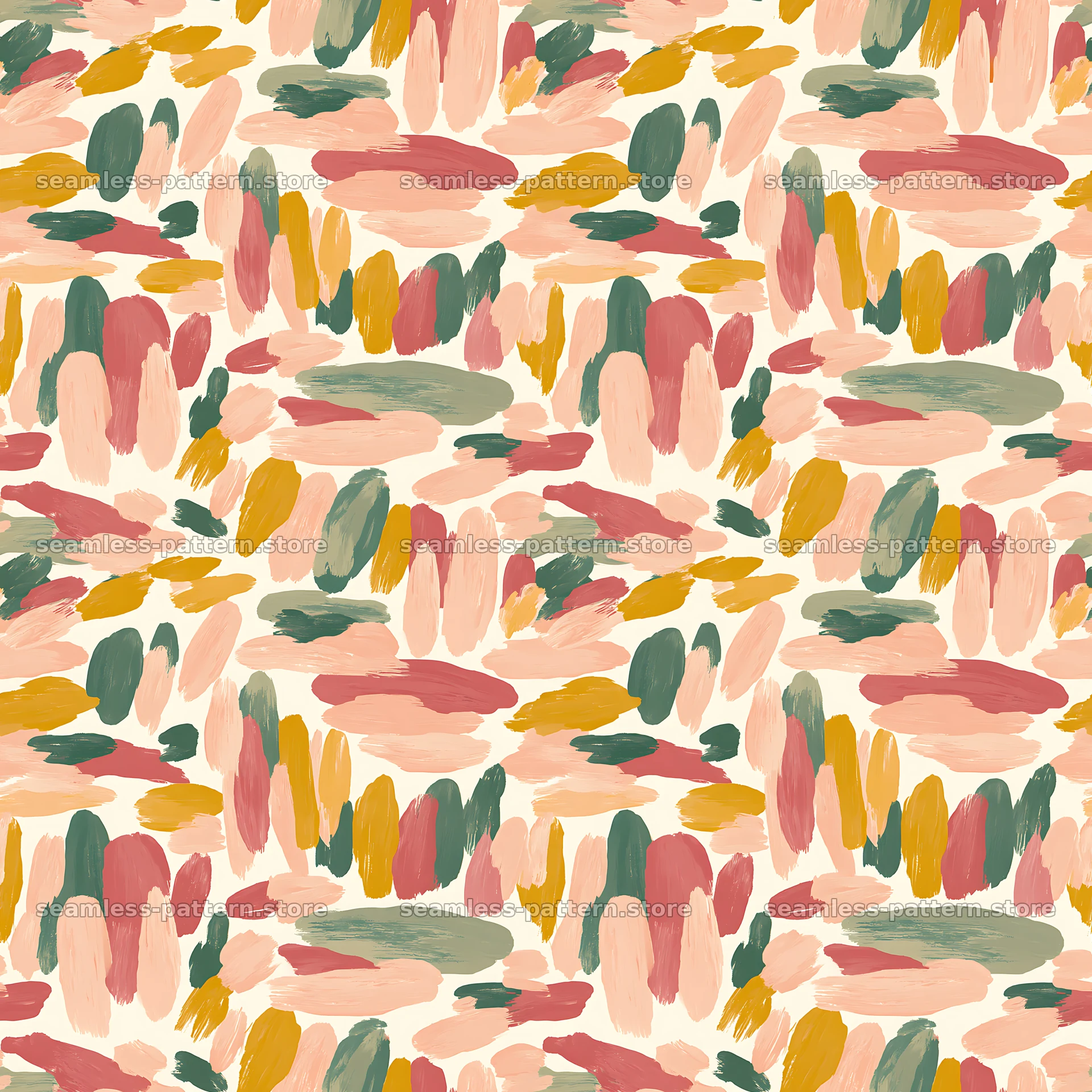 Seamless brushstroke camouflage pattern for fabric and wallpaper seamless pattern preview