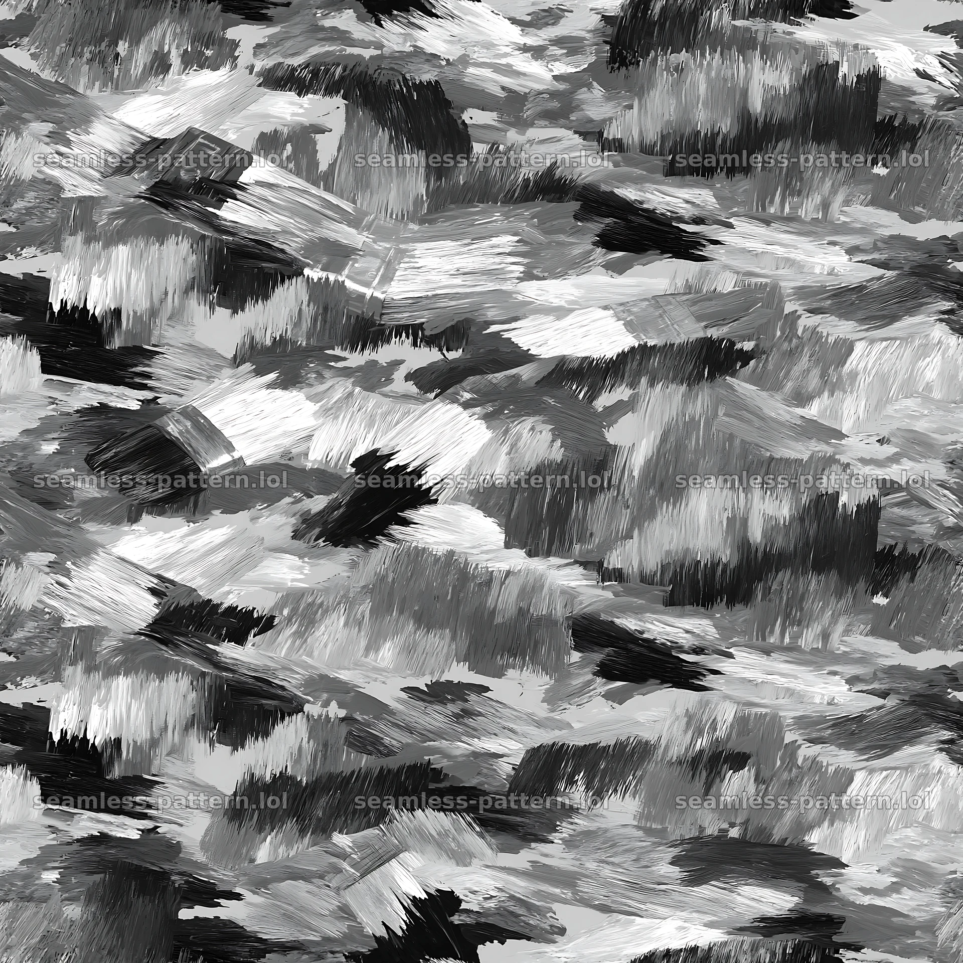Seamless gray camouflage brushstroke pattern seamless pattern preview